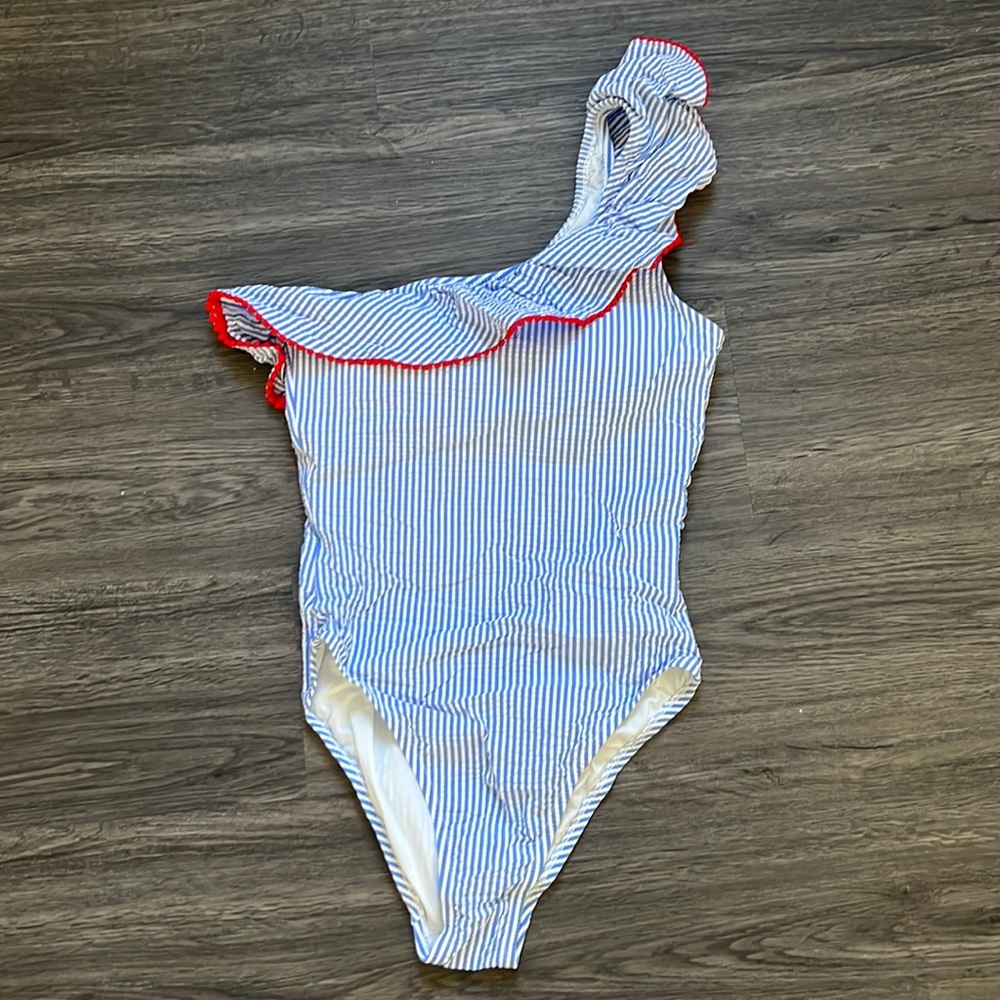 J Crew one shoulder swimsuit size 2
